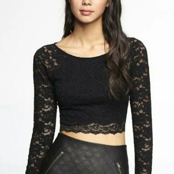 NWT Sz M Express crop top - Picture 2 of 5